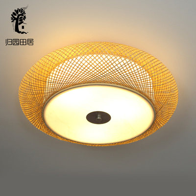 当东瀛禅意遇见东方雅韵 探寻日式榻榻米房灯与新中式书房吸顶灯的融合之美